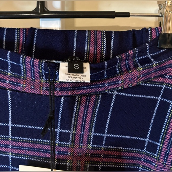 Small Plaid Smak Parlour Unique Vintage Skirt-Size Small - Picture 7 of 8